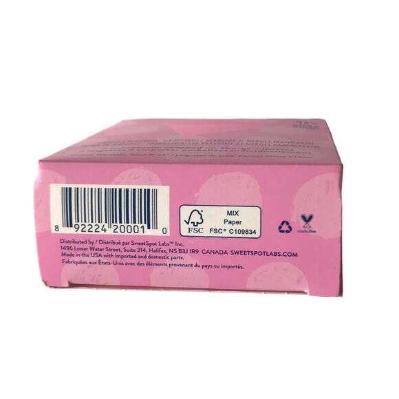 SweetSpot Travel Wipes Packet Box of 7 NIB New Skincare - Picture 7 of 10